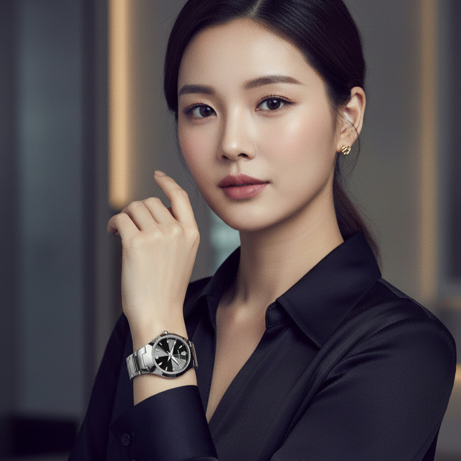 Jam Tangan Wanita Korea Style Aokeyo W101 - Arloji Fashion Cewek Estetik & Minimalis Anti Air