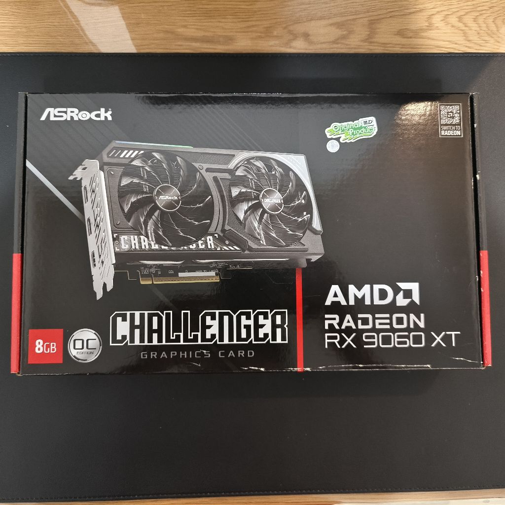 RX 9060 XT 8 GB ASROCK CHALLENGER