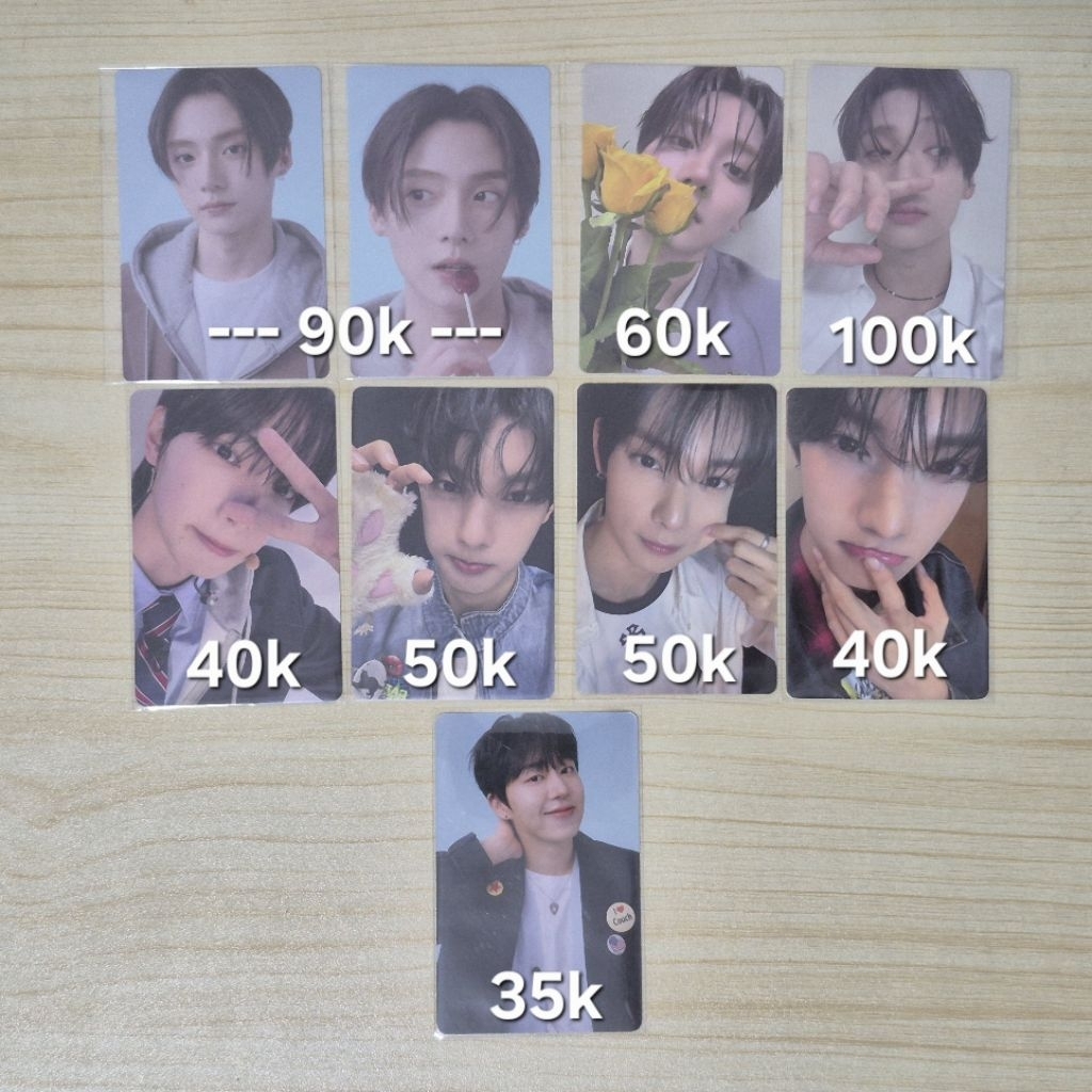 [READY] PC OFFICIAL BOYS 2 PLANET AFTER JOURNEY WEEK 1 2 LEE SANGWON CHUEI LIYU YOONMIN