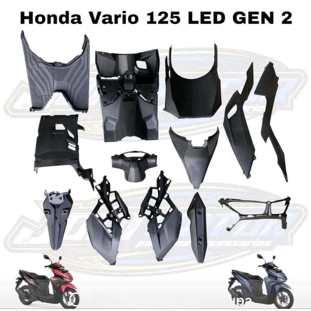 Dasbor body kasar Vario 125 new 2023/2024