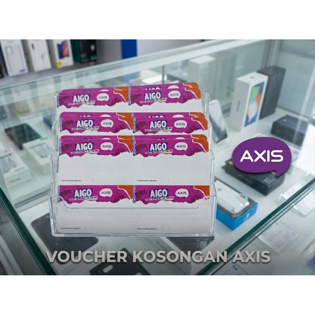 VOUCHER KOSONGAN AXIS || VOUCHER BAHAN AXIS Berlaku Nasional