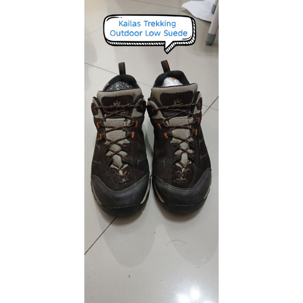 Sepatu Trekking Kailas Low Suede