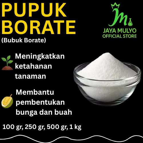 Natrium Borate 1 kg/ Pupuk Borate / Borate Asli | Pupuk Tanaman
