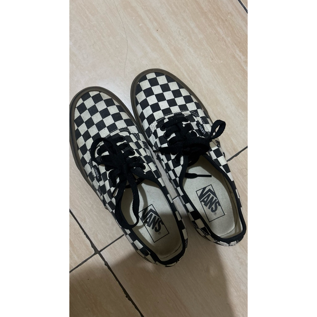 Vans checkerboard