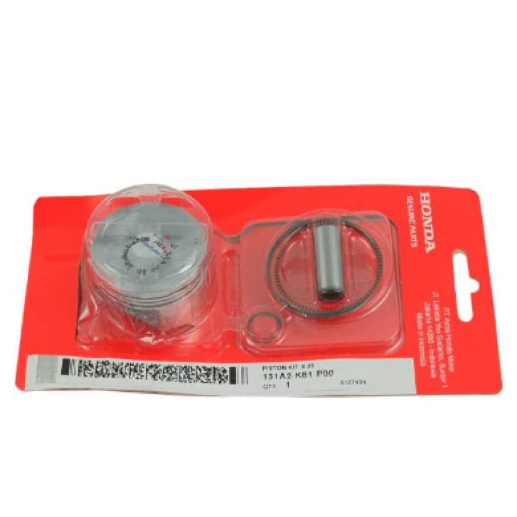 SEKER/PISTON KIT 0.25 131A2 K81 P00 TYPE MOTOR  BEAT ESP 2015-2019 SCOOPY ESP 2015-2020