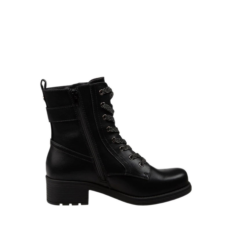 PAYLESS. STATE STREET ORIGINAL. DUKE - BLACK. SEPATU SANDAL BOOTS WANITA. NEW WITH BOX