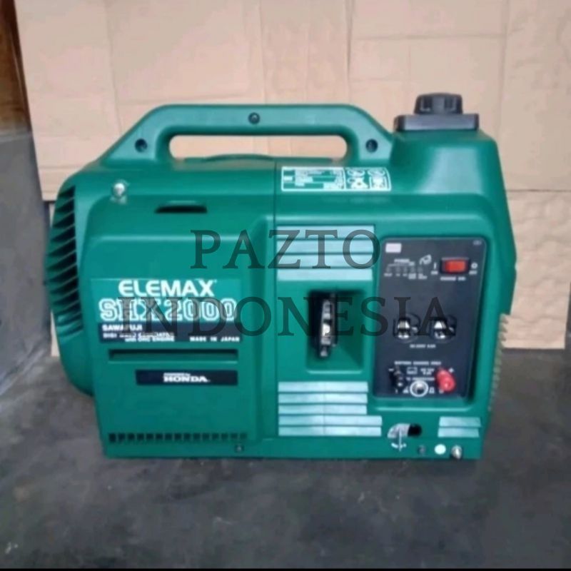 ELEMAX HONDA Silent Generator SHX 2000 2 KVA 1900 Watt W DIGI-WAVE Genset Inverter JAPAN ORIGINAL