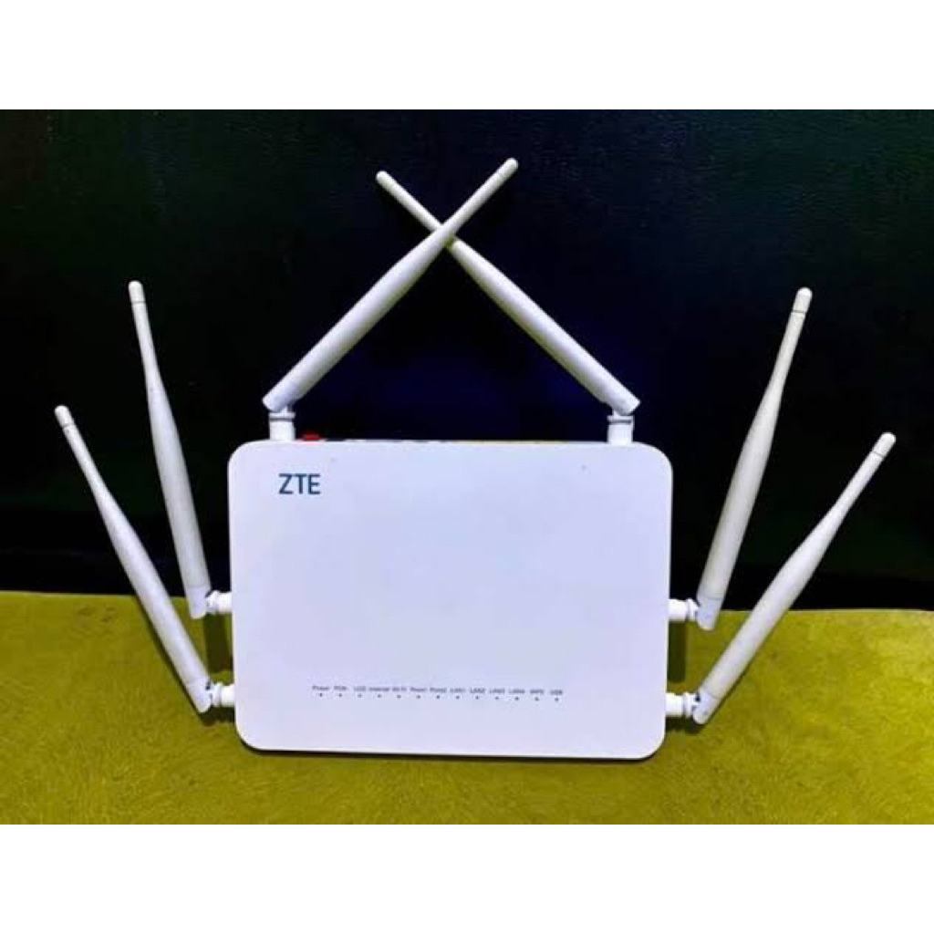 router ont zte f670 premium antena 6