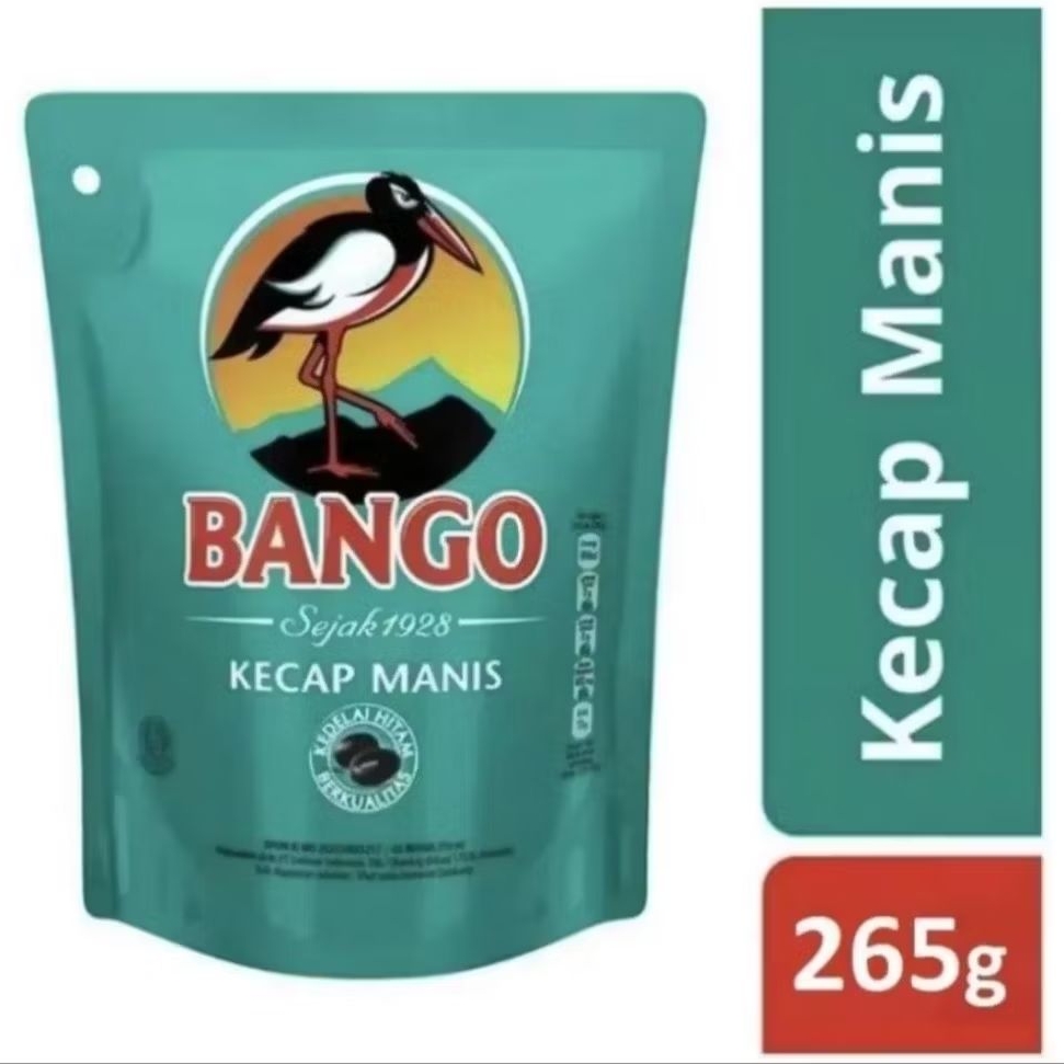 KECAP MANIS BANGO 265g / KECAP ASLI MANIS BANGO REFIL 265g