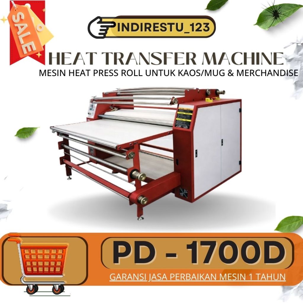 Heat Transfer Machine PD-1700D// Mesin Digital Printing//Mesin Heat Press Kaos , Mug & Hijab - Sablo