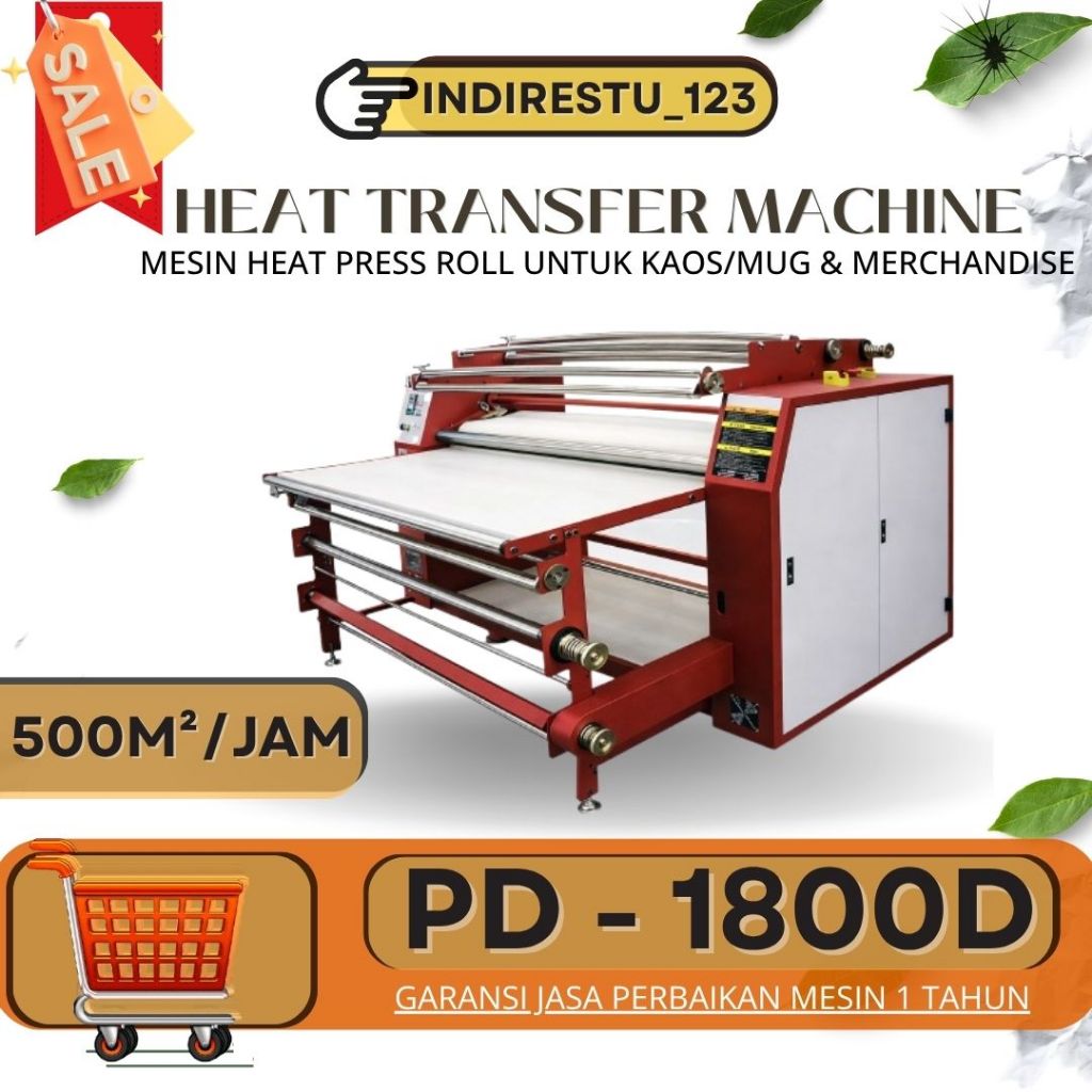 Heat Transfer Machine PD-1800D// Mesin Digital Printing//Mesin Heat Press Kaos , Mug & Hijab - Sablo