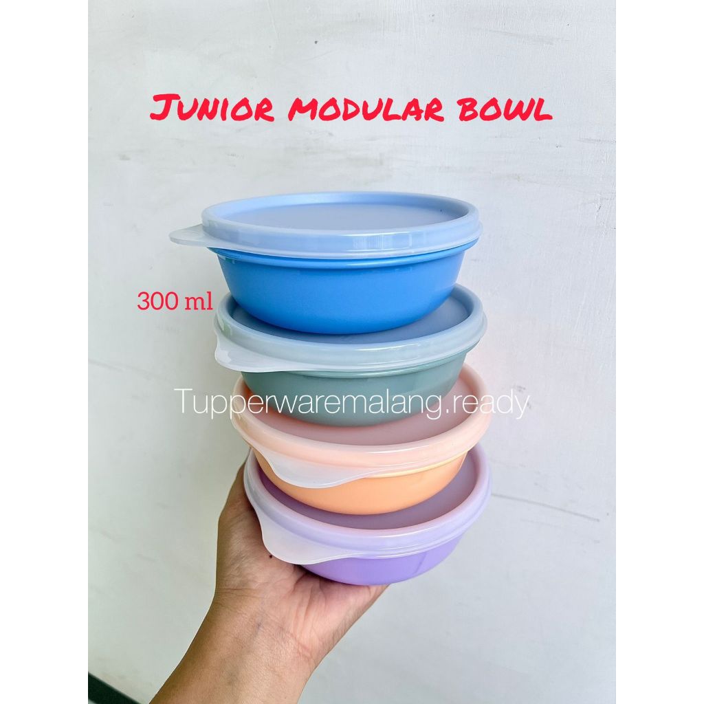 [SALE] MANGKUK/ TEPAK MAKAN/ TEMPAT BEKAL ANAK TUPPERWARE JUNIOR  MODULAR BOWL SOUP MURAH