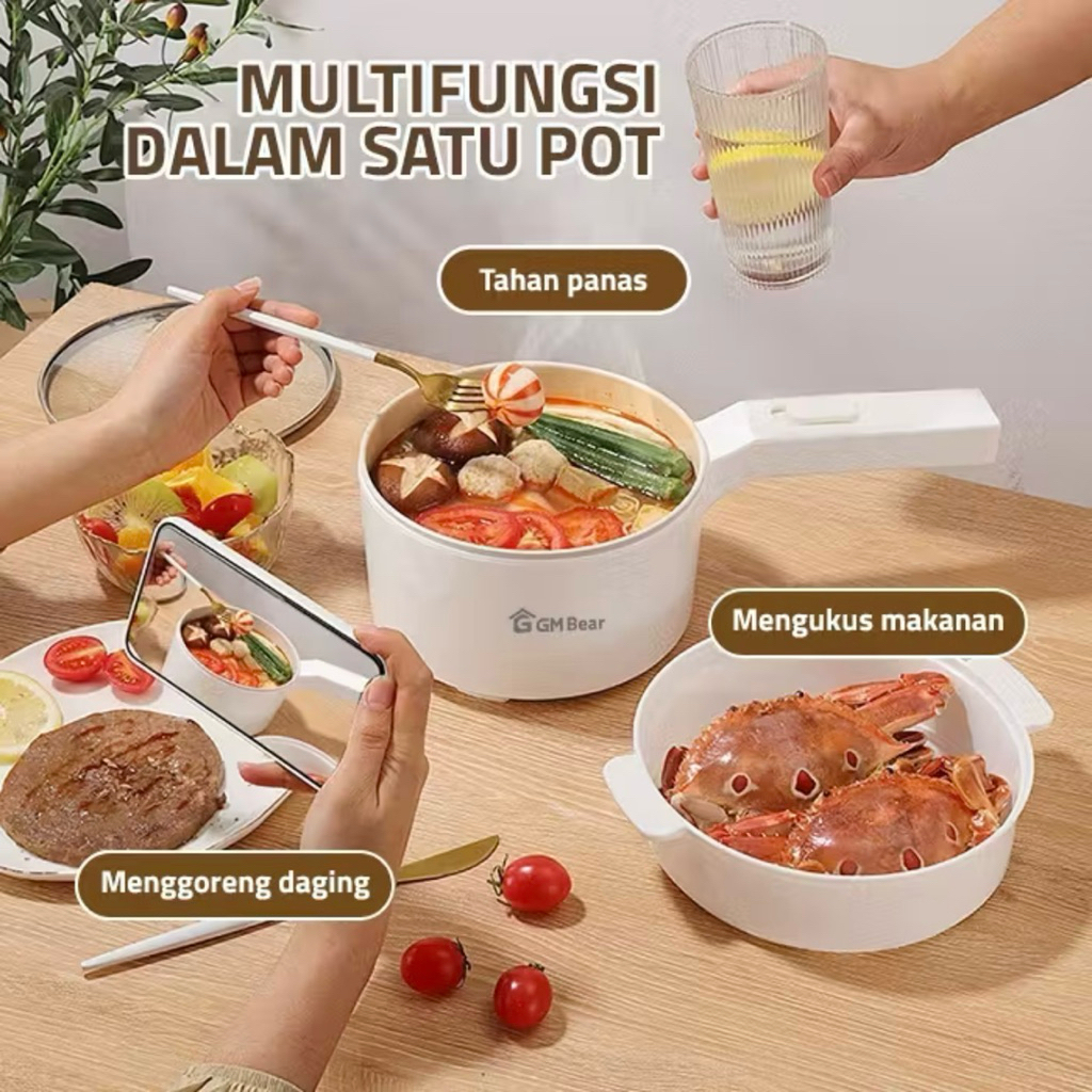 Preloved Panci Listrik  Pernah Dipakai Multifungsi 3 in 1 1692 - Panci Listrik Serbaguna Panci Listr