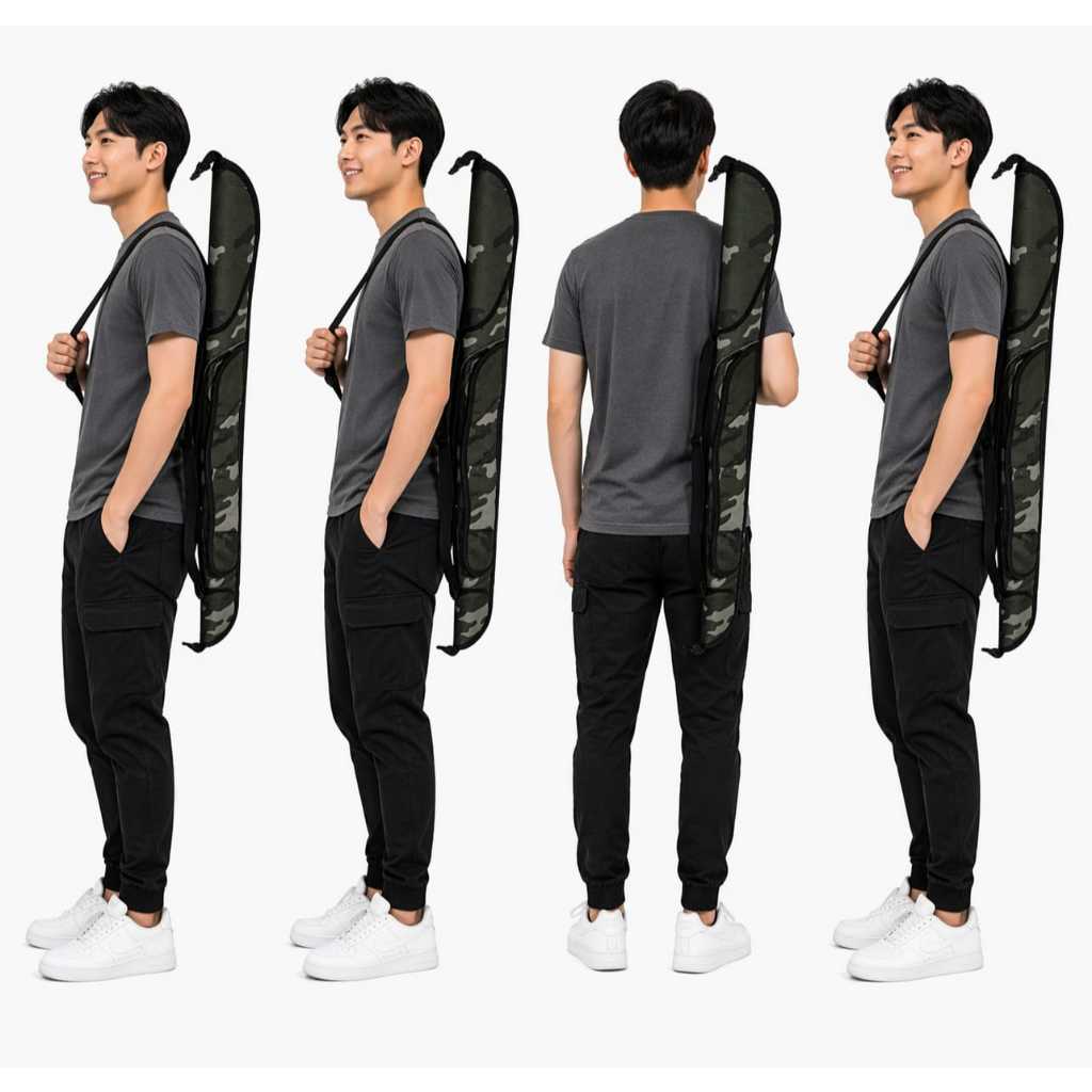 Tas Joran pancing model pedang atau samurai single ukuran 130cm hardcase