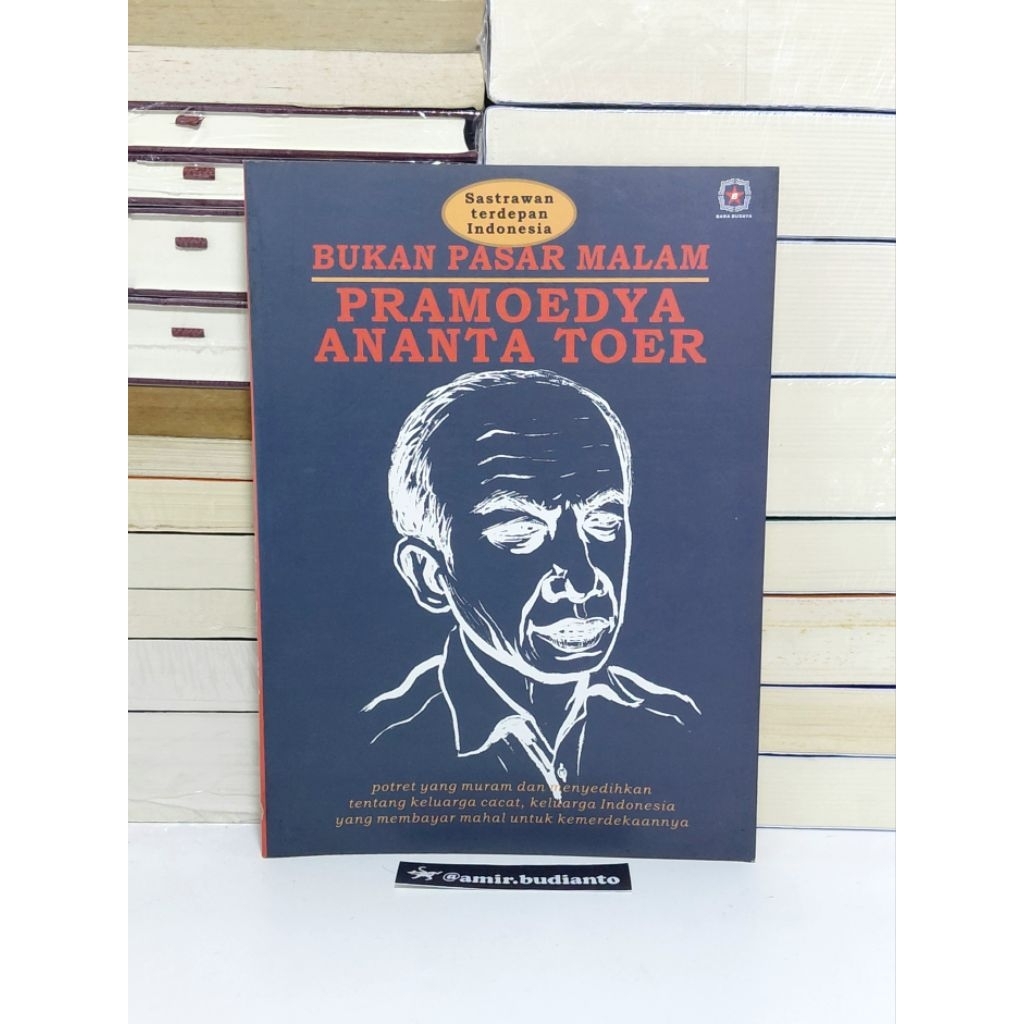 Pramoedya Ananta Toer Bukan Pasar Malam Original