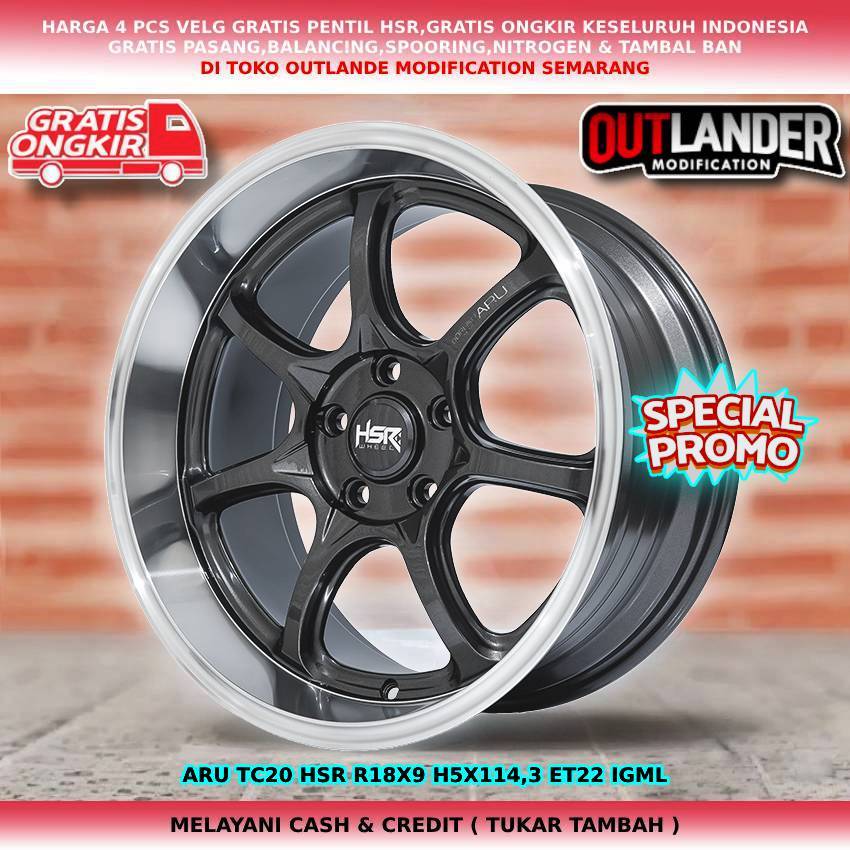 Velg celong mobil ring 18 lubang baut 5 pas untuk zenix innova almaz hilux sc dll hsr aru r18