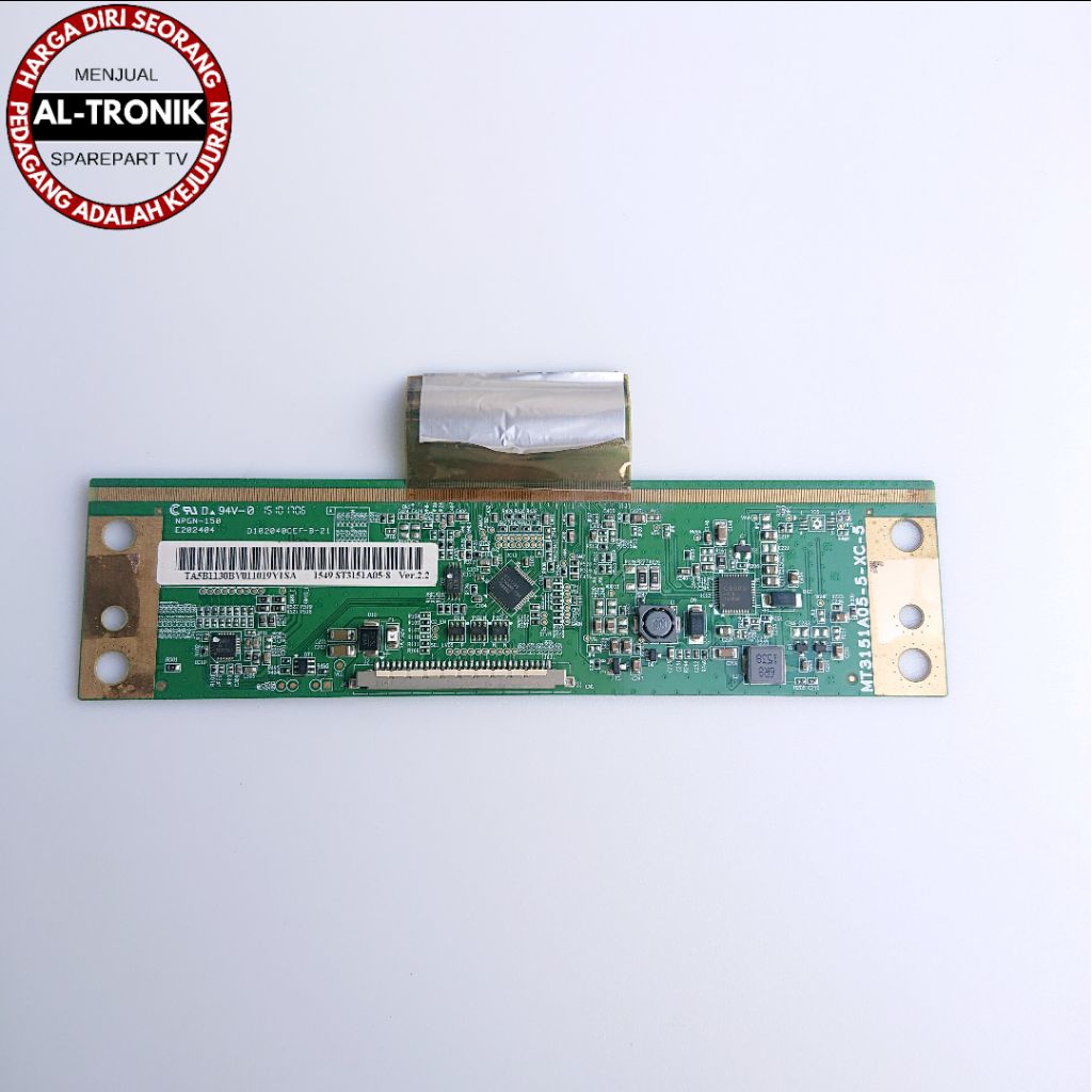 TICON COF TV LED PANASONIC 32 INCH MODEL TH-32C304G TIKON TCON TH32C304G TH 32C304G MT3151A05-5-XC-5