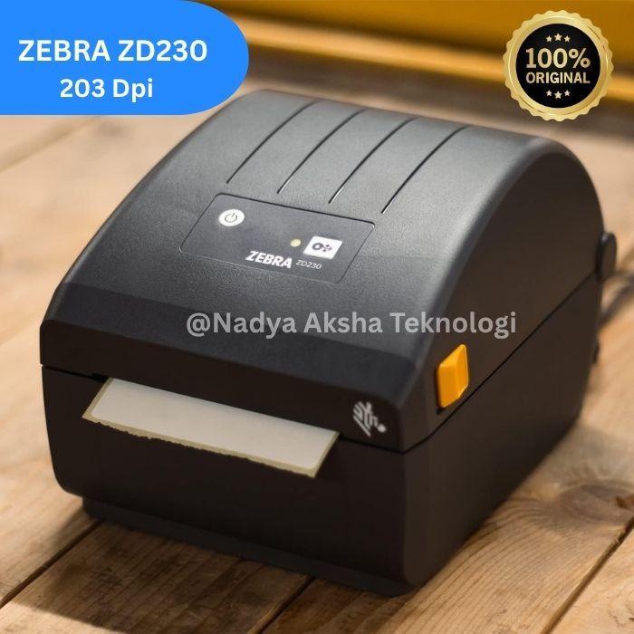 Printer Barcode (USB) Zebra ZD230 230 Dpi Pencetak Label Resi (Second Mulus)