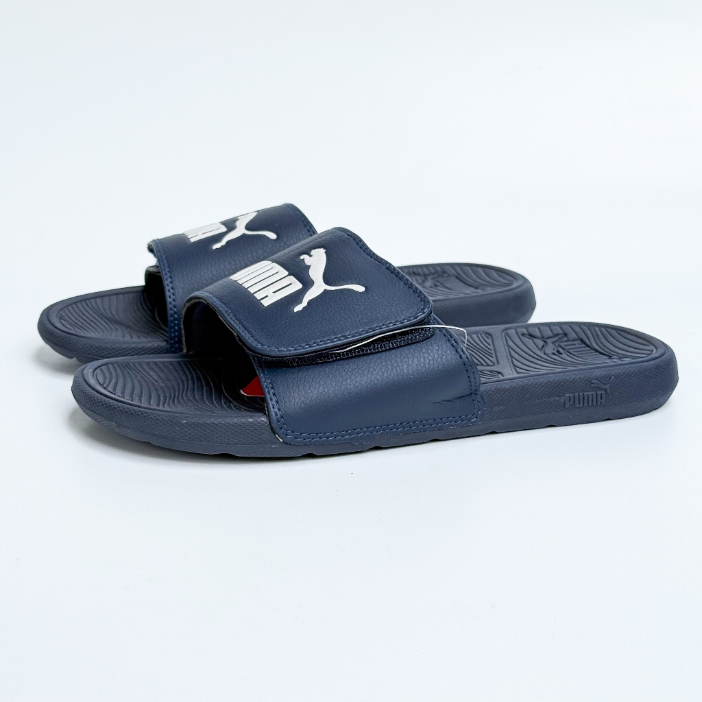 Puma Cool Cat 2.0 V Original Navy Sandal Sendal Selop Pria Cowok Slide
