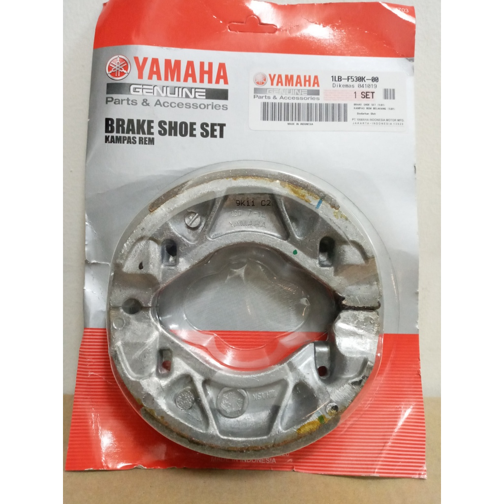 Brake Pad Kit (Kampas Rem Belakang ) Yamaha Mio J (54P) 1LB-F530K-00