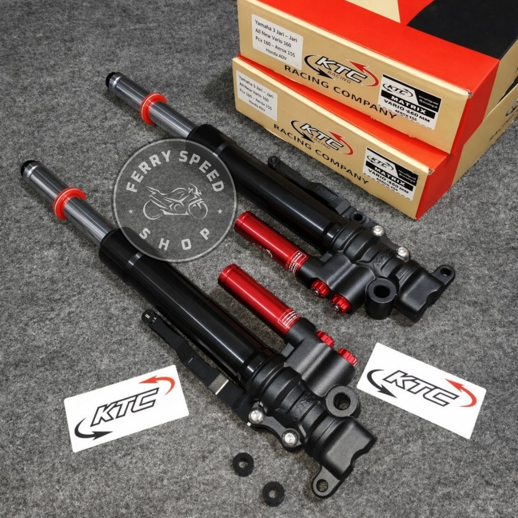 Shock Depan Ktc Racing Vario 125 & Vario 150 Beat Scopy Genio Vario 110 Led / Suspension Ktc Matrix 
