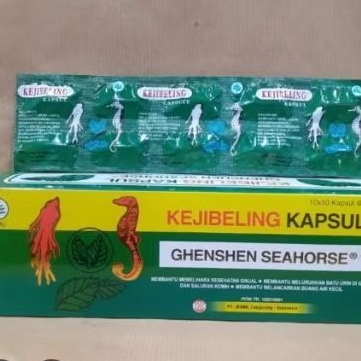 Kejibeling Strip - 10  Kapsul Ginseng Seahorse