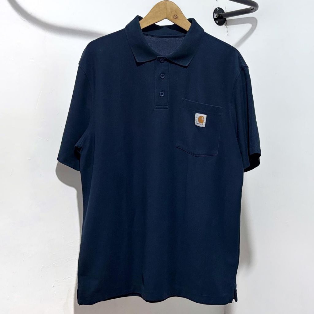 Carhartt Basic Pocket Polo Shirt dark navy