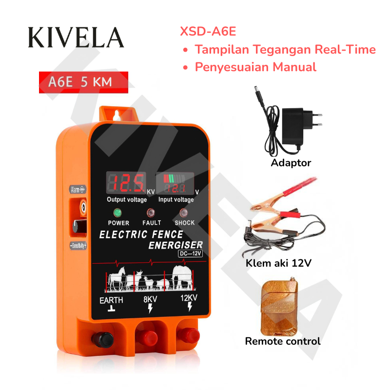 Electric Fence Energizer / Alat Kejut Pagar Listrik 12 KV MDY