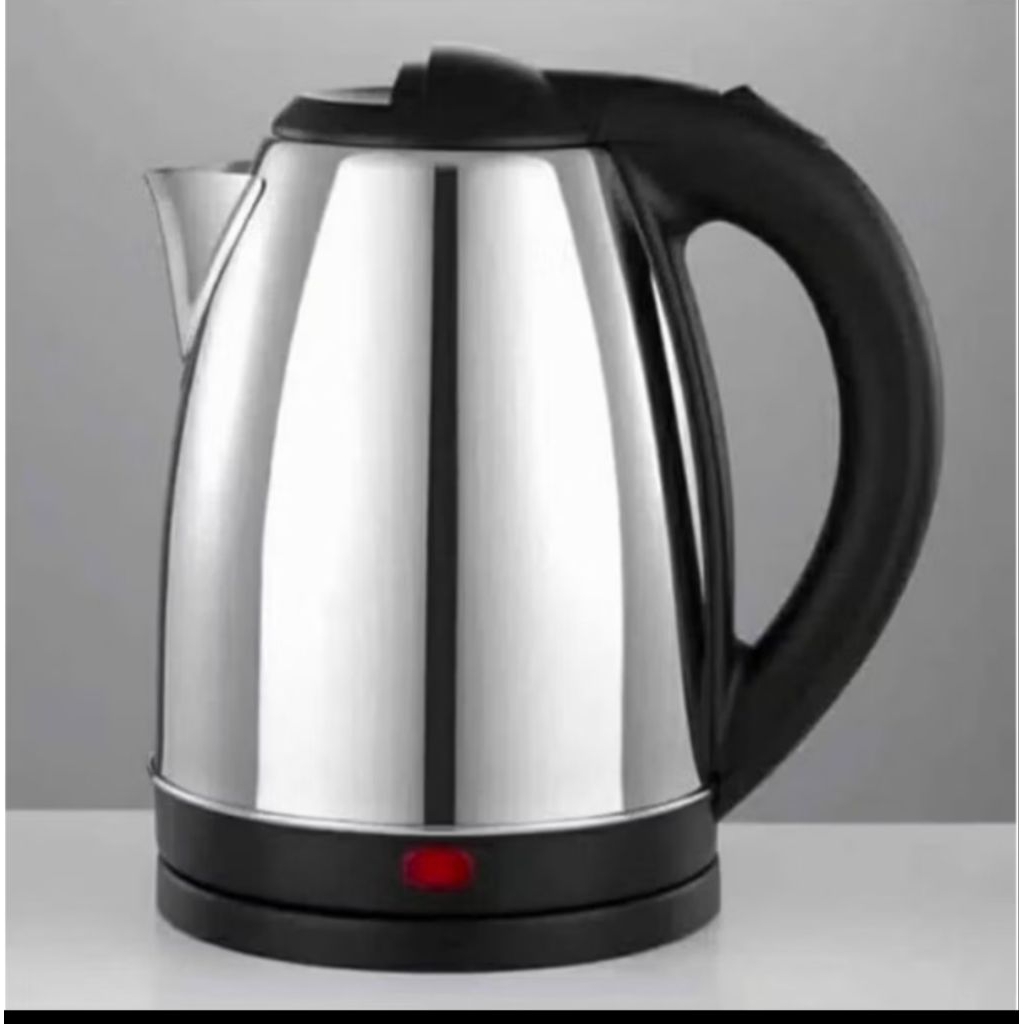 Original BMW/MAYAMA/SQRS Teko Air Minum Teko Kettle Electric Teko Listrik 2 Liter 400 Watt Stainless