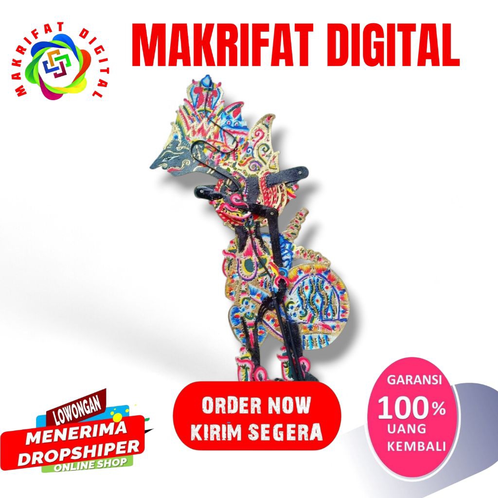 ZACK MART Wayang Kulit Kresna Murah / Wayang Kulit Kresna