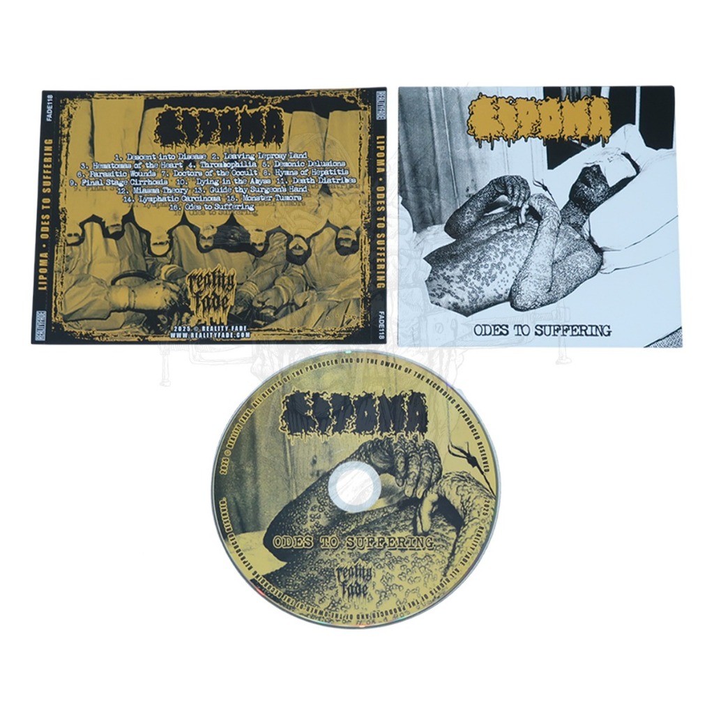 Original & Berlisensi CD - Lipoma - Odes To Suffering