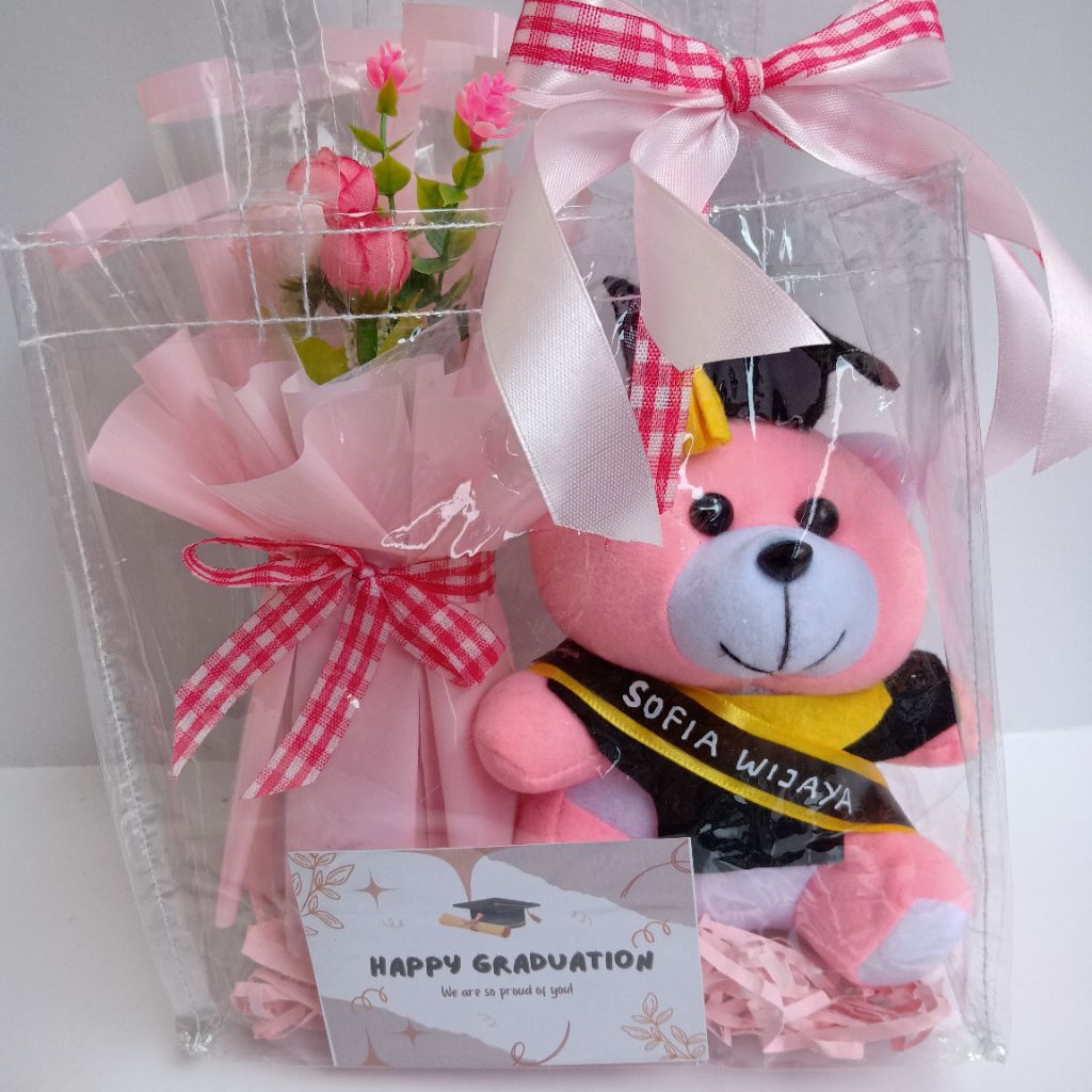 Hampers Wisuda | Gift Wisuda | Hampers Ulang Tahun | Hadiah Wisuda Tas Mika