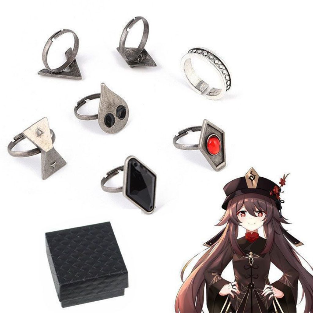 [Pre Order] cincin hutao cosplay genshin impact