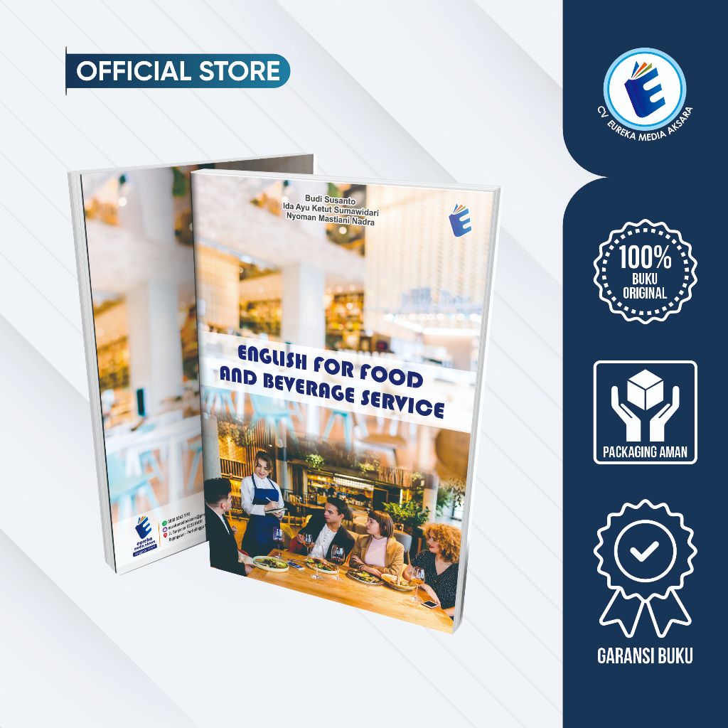 BUKU English For Food And Beverage Service