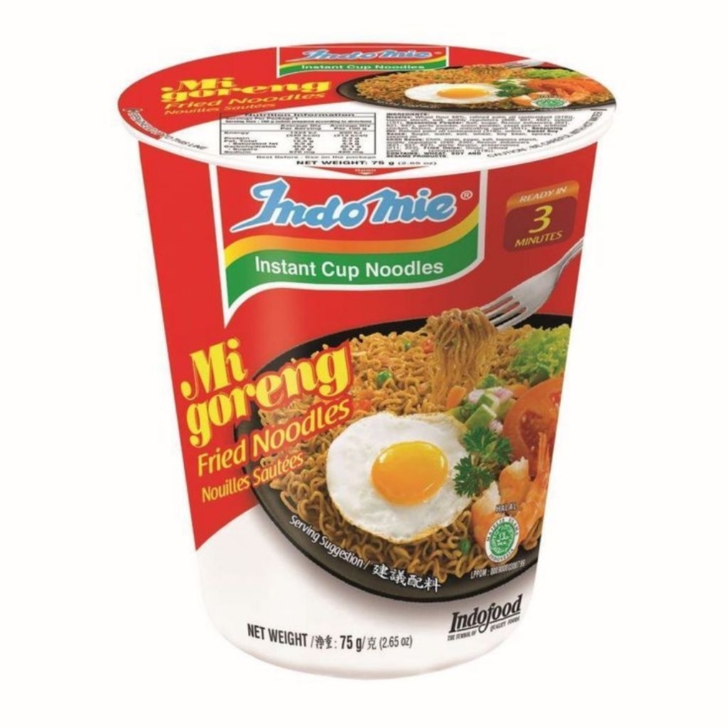 Pop mie goreng 1 dus isi 12 pcs