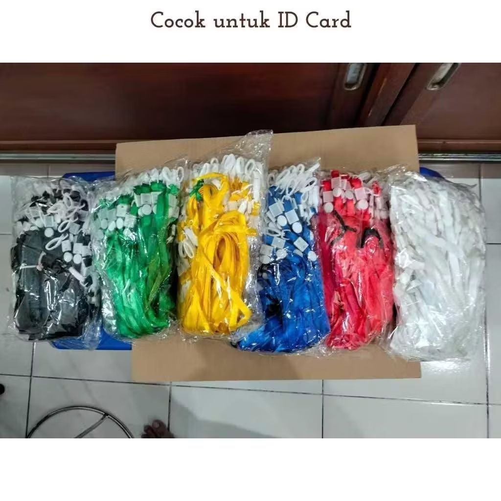 (50 PCS) Tali ID Card / Tali Kartu Ujian / Isi 50 Pcs