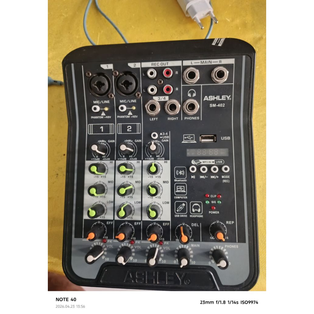 MIXER ASHLEY SM 402 BEKAS