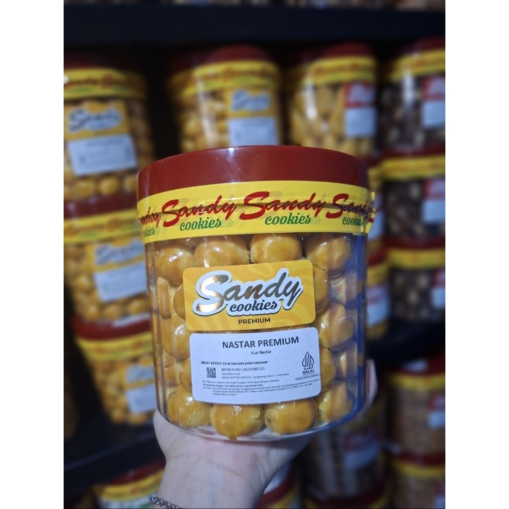 NASTAR Premium Toples Mini sandy cookies