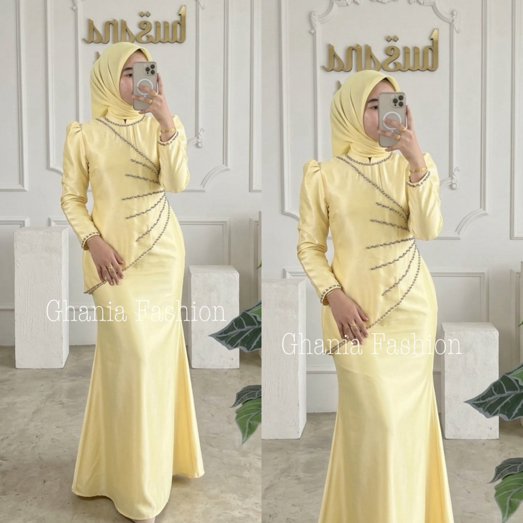 TERBARU!!! DRESS CAKAR GAMIS PESTA SIMPLE DAN ELEGAN