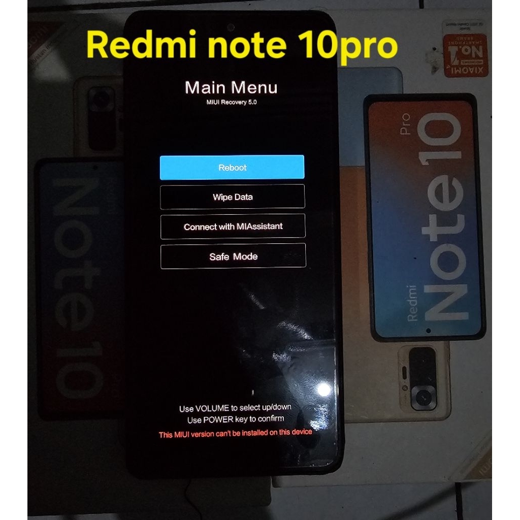 mesin Redmi note 10s,10,10 pro matot