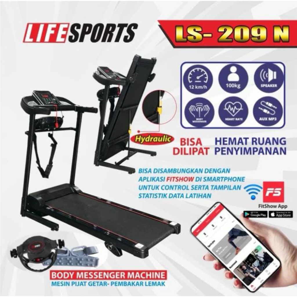Treadmill Elektrik LS 209N