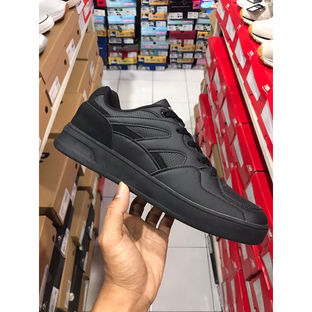 BIG SALE!!! AIRWALK DUNKIRK FULL BLACK [AIWX15320403] ORIGINAL SEPATU PRIA/SEKOLAH/SNEAKERS