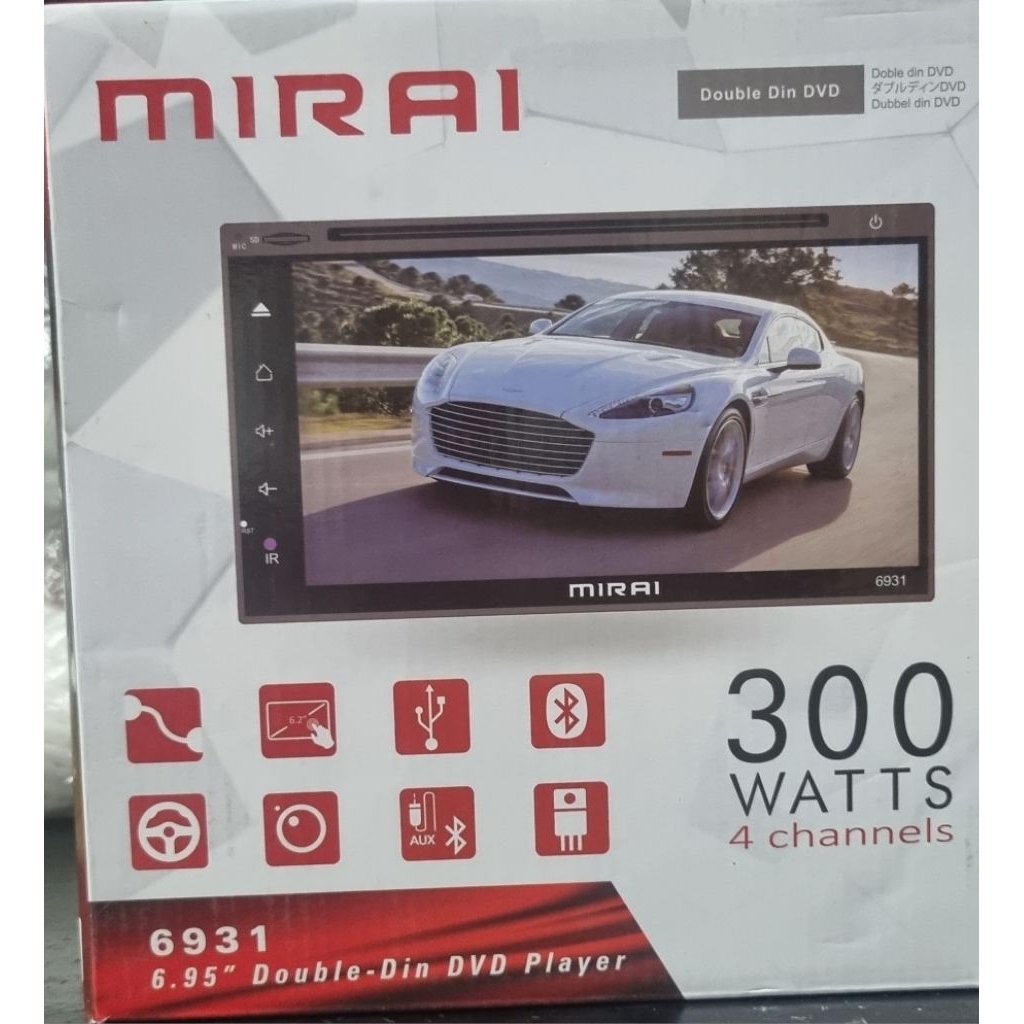 Head unit 2din DVD CD USB SD BT
