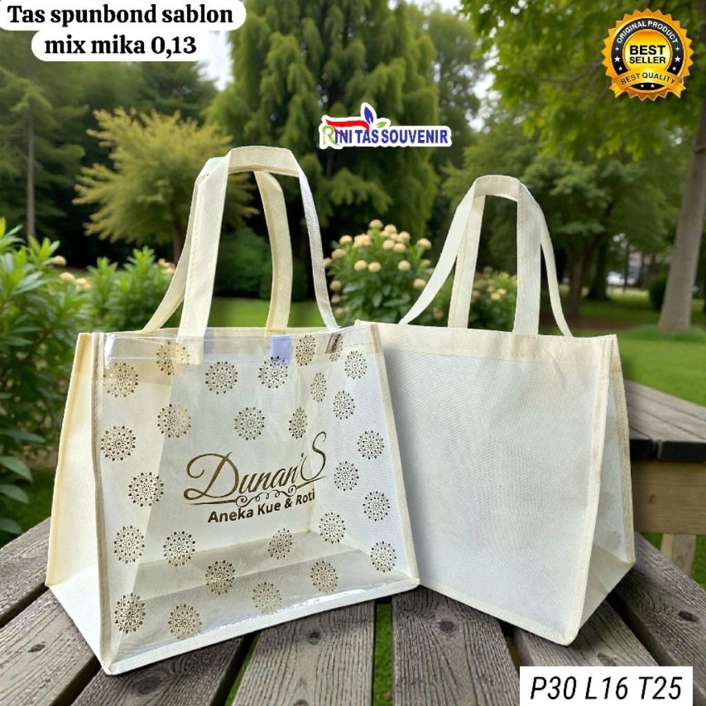 tas souvenir pernikahan custom ukuran desain untuk kue kering