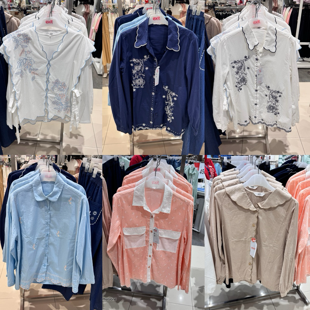 EXIT - NEW Kemeja Blouse Wanita (S-XXL)