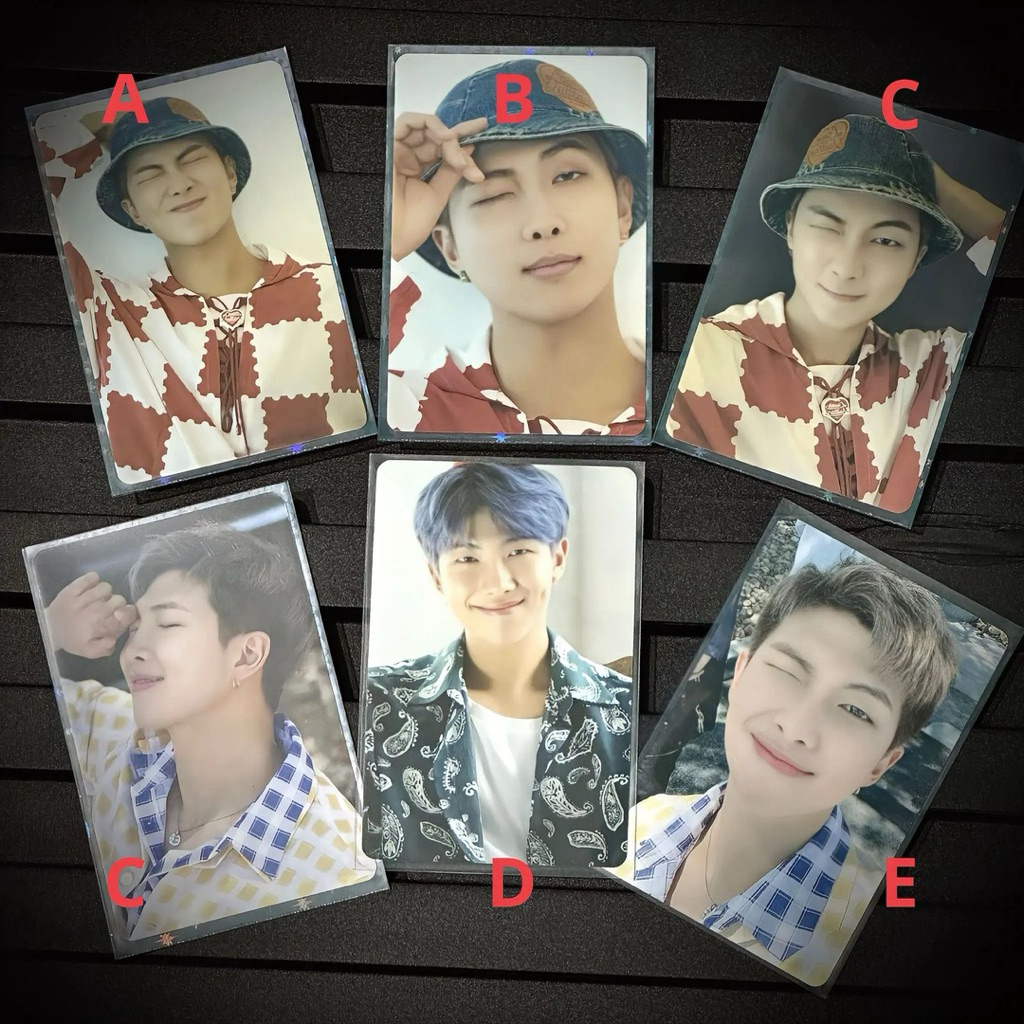 photocard rm official dicon