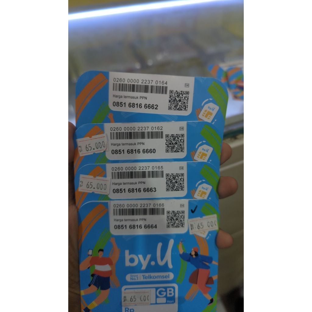 NOMOR CANTIK By.U TELKOMSEL ANTI HANGUS TANPA MASA AKTIF/MASA TENGGANG