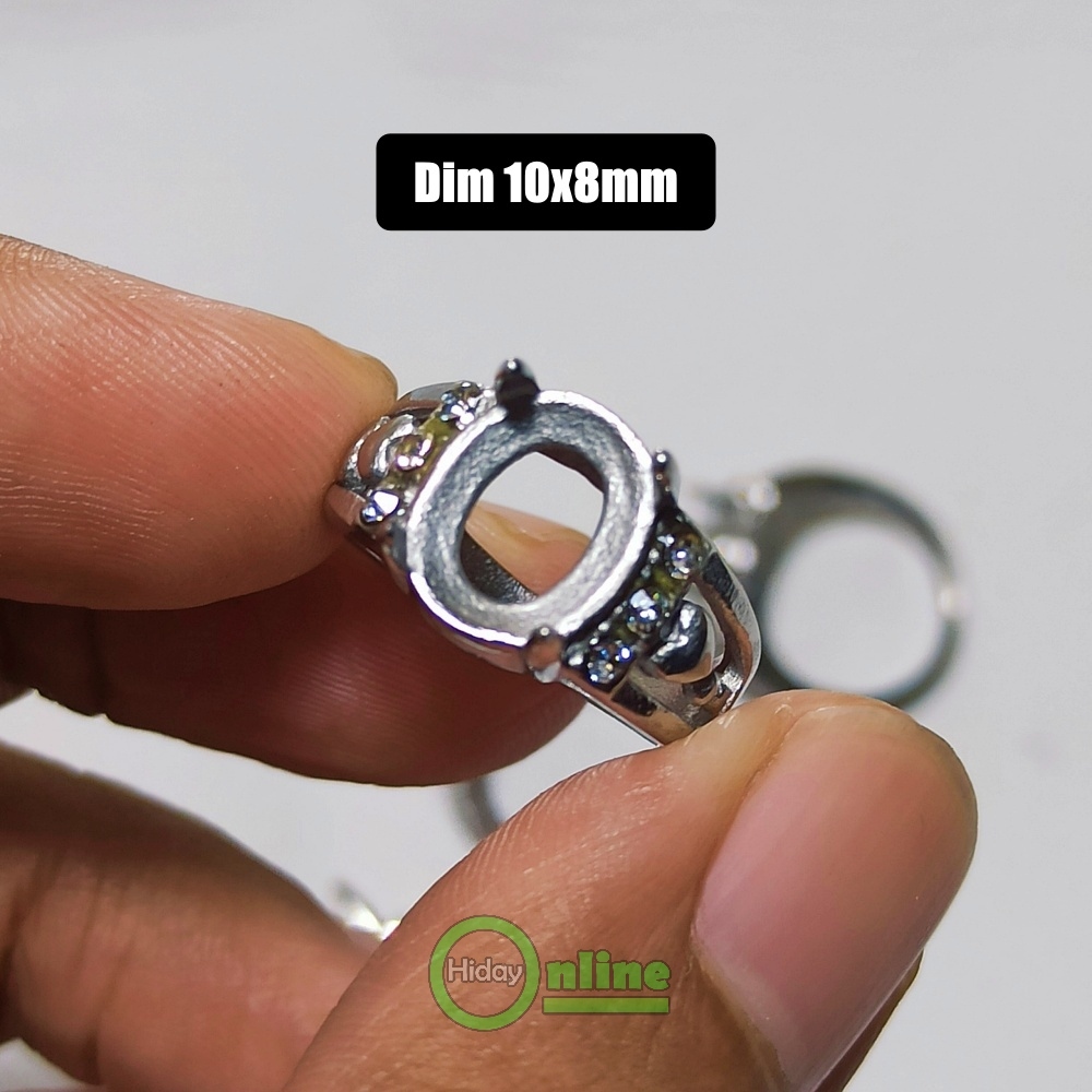 RING EMBAN CINCIN TITANIUM CEWEK ANTI LUNTUR