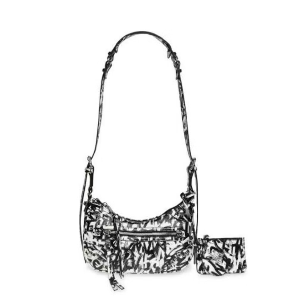 Tas Steve Madden BGLOWING Black, Pink dan Bone