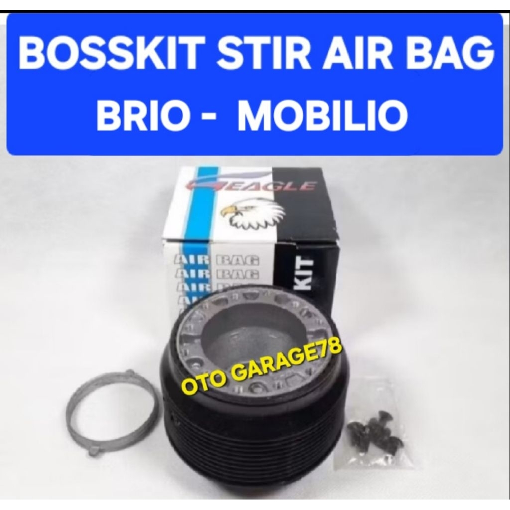 BOSSKIT STIR KHUSUS AIR BAG HONDA BRIO MOBILIO BRV